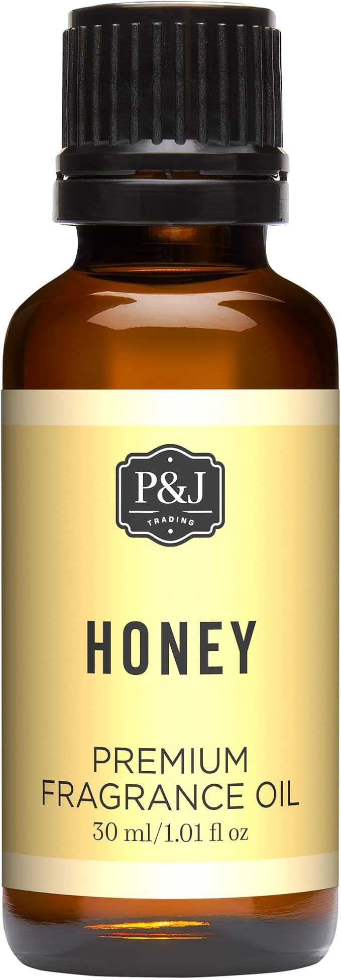 P&J Fragrance Oil - Honey Scented 30ml - Candle Scents, Soap Making, Diffuser Oil, Fresh Scents