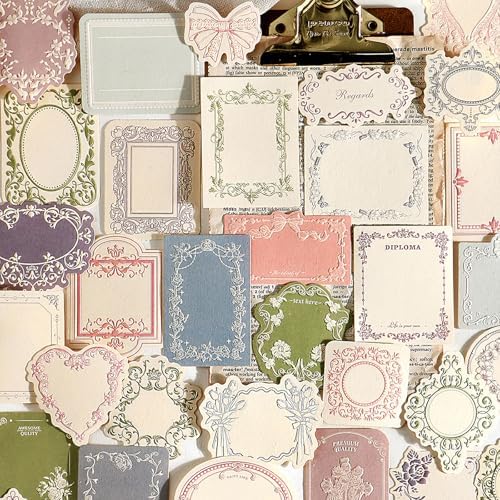 Maxleaf 120pcs Vintage Scrapbooking Letter Writing Paper
