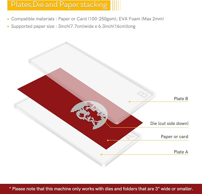 Mini Portable Die Cutting Machine for Crafting,DIY Die Cuting Embossing Machine Paper Card Craft Scrapbooking Dies Manual Machine Cutter Arts Projects Crafat Scrapbooking Supplies Scrapbooking Tool