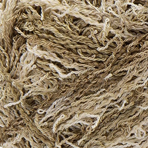 RED Heart CNCE833.938 Scrubby Yarn, Almond
