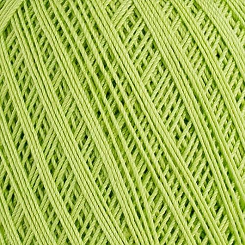 Yarn Art 1 Skein YarnArt Violet,100 Mercerized Cotton Yarn Threads Crochet Lace Hand Knitting Yarn Embroidery Arts Crafts (Green 5352)