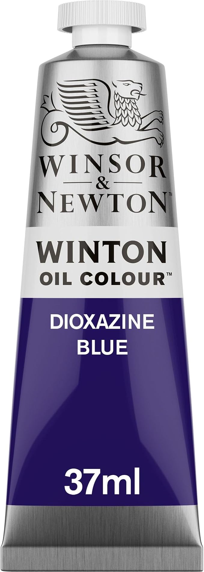 Winsor & Newton Winton Oil Color, 37ml Tube, Dioxazine Blue | High-quality pigments, Durable, Lightfast, Permanent, Uniform Consistency, Great Pigment Load