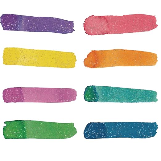 Colorations Paraben-Free Glitter Liquid Watercolor Paint