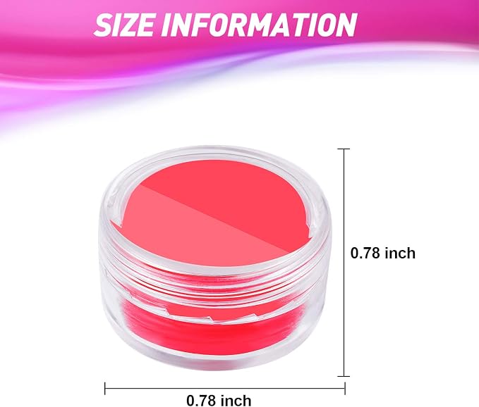 SYWHXY 20 Pack Diamond Art Wax Refills with Storage Container, DIY Wax for Diamond Painting, Red Accessories and Tools