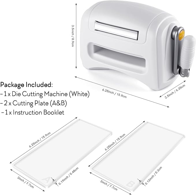 Mini Manual Die Cutting and Embossing Machine for DIY,Hand Embossing Machine for DIY Die Cutting Embossing Paper Card Craft Scrapbooking Dies Cutter Photo Album Decorative Craft Scrapbooking Supplies