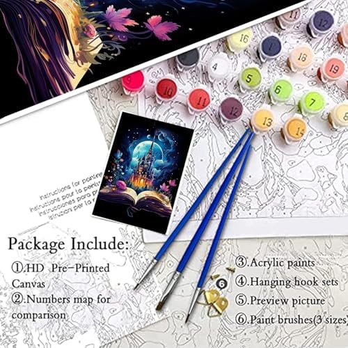paint by numbers kit for adults,Adult Paint by Number Kits 16 x 20 inch