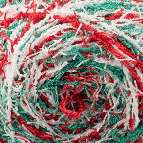 Craft County Fringe Yarn – Medium 4 Polyester Yarn for Scrubby Cloths, Personalized Gifts, and More!