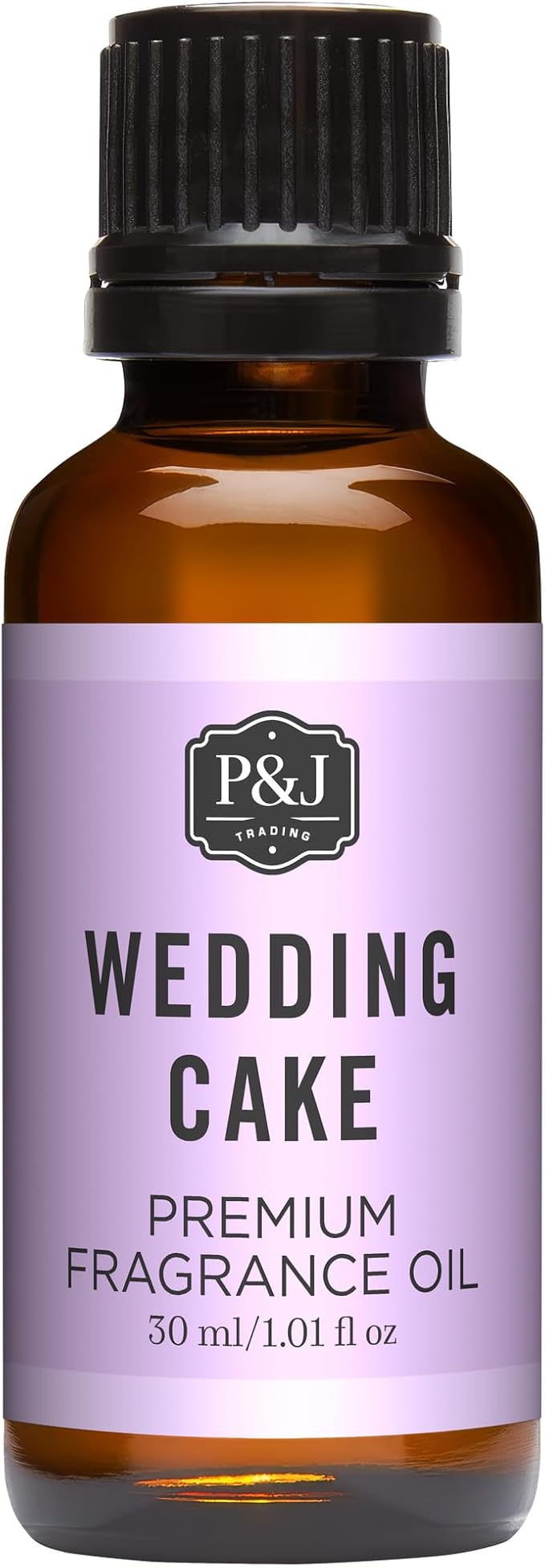 P&J Fragrance Oil - Wedding Cake Scent, 30ml - Candle, Soap, Diffuser Oil
