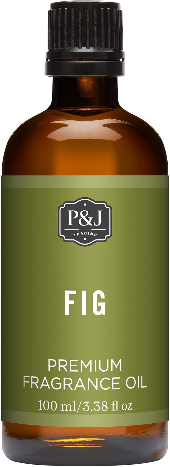 P&J Trading - Fig Scented Oil 100ml - Fragrance Oil for Candle Making, Soap Making, Diffuser Oil