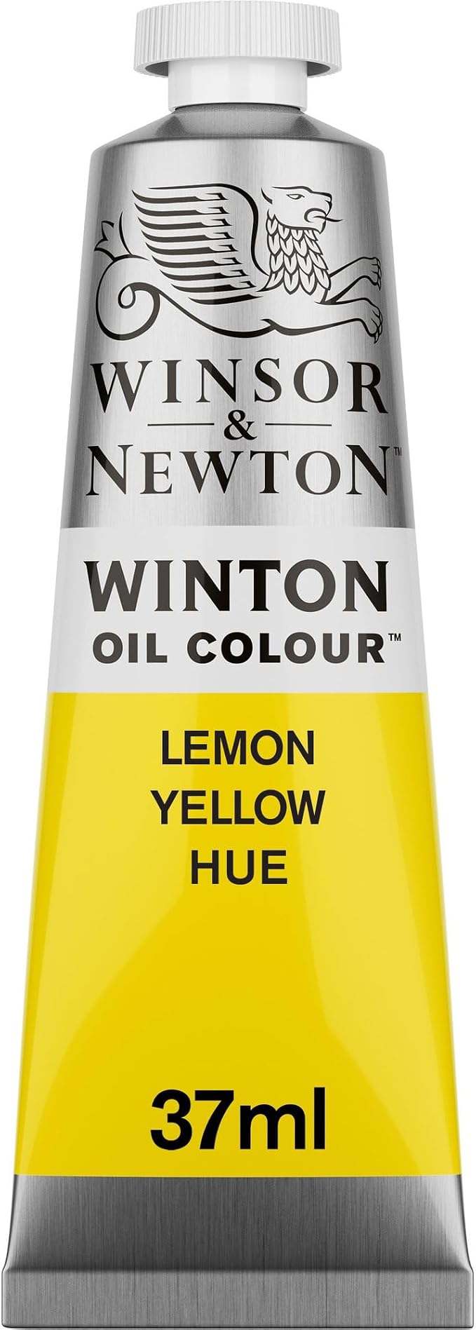 Winsor & Newton Winton Oil Color, 37ml Tube, Lemon Yellow Hue | High-quality pigments, Durable, Lightfast, Permanent, Uniform Consistency, Great Pigment Load