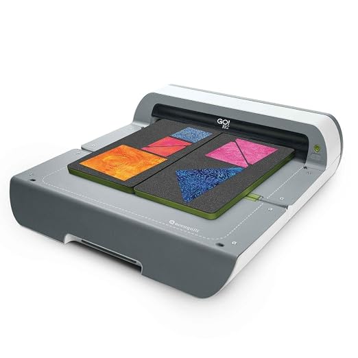 AccuQuilt GO! Big 55500 Electric Fabric Cutting System - Black - 19 x 11 x 6 inches