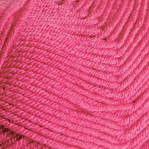 Knit Picks Brava Pink Worsted Weight Smooth Acrylic Yarn for Crochet