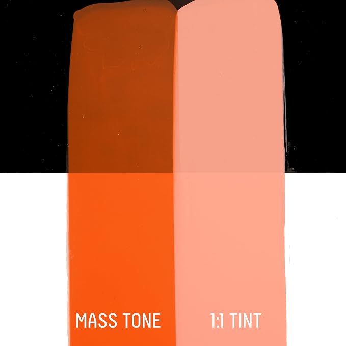 Liquitex BASICS Acrylic Paint, 32-oz Jar, Cadmium Orange Hue | Medium Viscosity, Satin Finish, Lightfast, Fine Art Pigments, Range of Opacities, Easy Blending