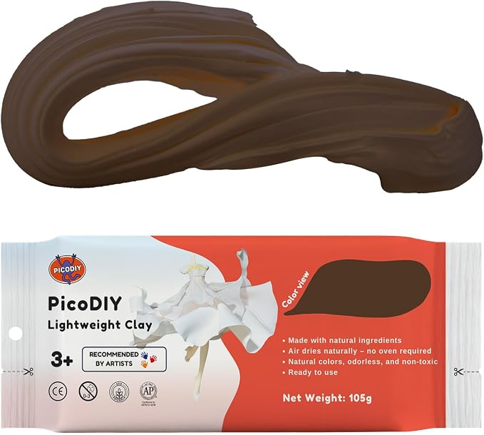Air Dry Clay Lightweight, Flexible Modeling Clay for Adults Arts and Crafts