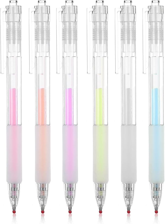 24Pcs Quick Dry Glue Pen Ballpoint Roller Glue Pen, Apply Glues Like Writing Easy Precise Control Fine Tip Tacky Pens Classroom Supplies for Crafting Scrapbook Card Making Foil Calligraphy Artist (6)