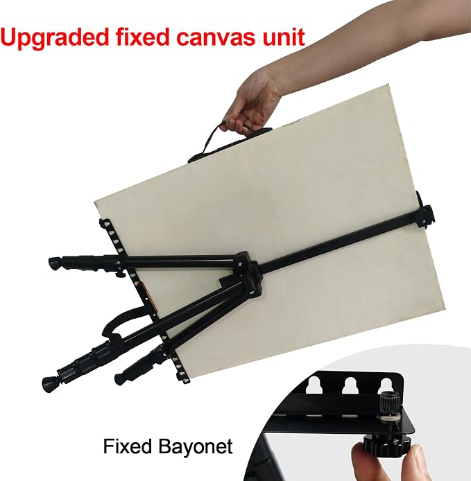 RRFTOK 3 Pack 17-66 Inch Art Easel Stand for Painting and Sign, Black | Portable folding metal tripod easel for display stand, canvas holder, adults, floor, sign, poster board and travel use