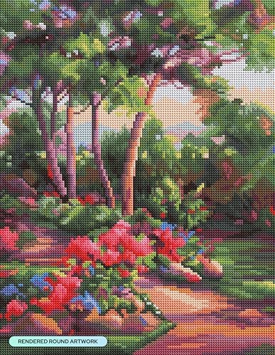DIAMOND ART CLUB Bibler Garden Path Diamond Art Kits for Adults