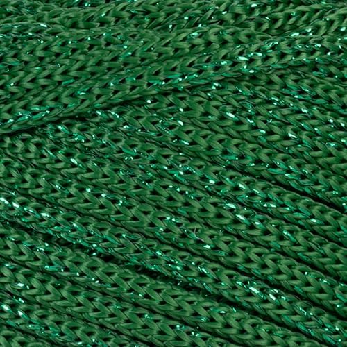 Makromecity Sparkle 2 Skeins of Polypropylene Macrame Cord 3mm x 131 Yards (394 feet) Premium Polyester Macrame Cord for Macrame Art & Crafts for Wall Hangings, Bags, Underplate, Rug