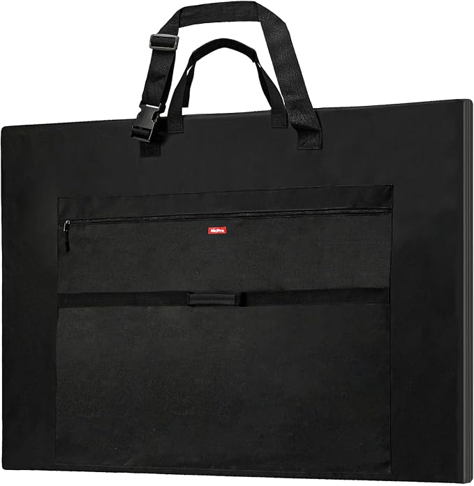 Nicpro Light Weight Art Portfolio Bag, 32x42” Waterproof Art Portfolio Case