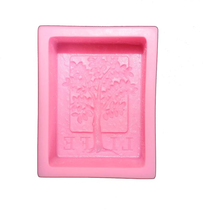 Tree Pattern Silicone Soap Mold for Natural Skincare Soap Making, DIY Skincare Products & Small Business Soap (Life)