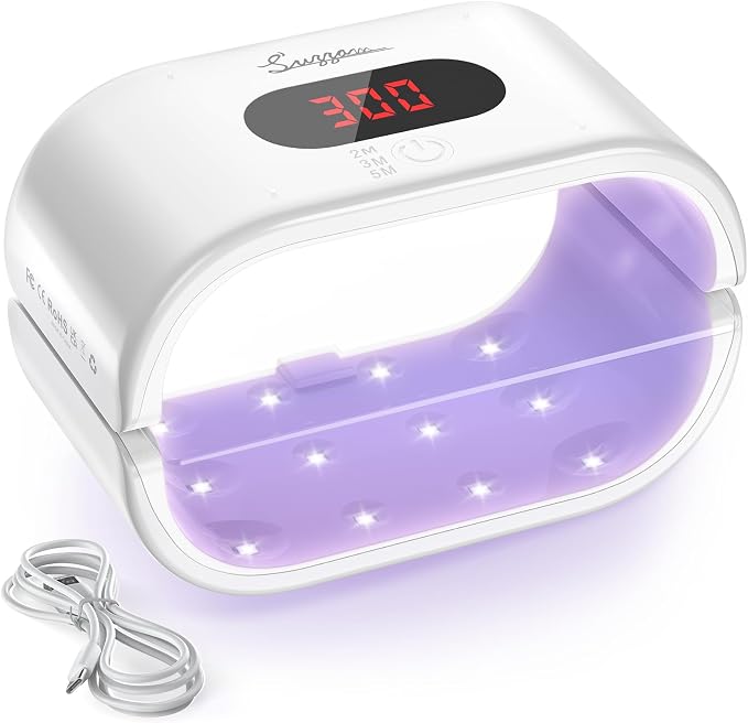 Suzzam 36W Double-Sided UV Light for Resin DIY Crafts