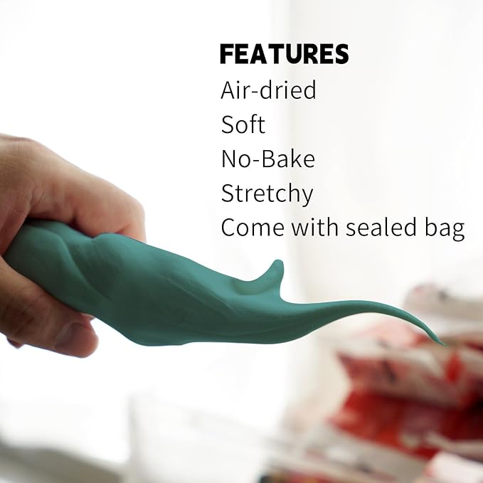 Air Dry Clay Lightweight, Flexible Modeling Clay for Adults Arts and Crafts