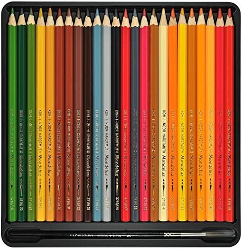 Koh-i-noor Mondeluz Aquarell Drawing Set. 72 Colored Pencils.
