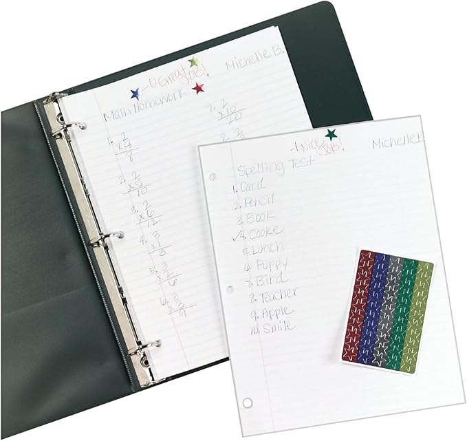 Avery Foil Star Stickers, Assorted Colors, 440 Per Pack, 10 Packs, 4,400 Star Stickers Total (06007)