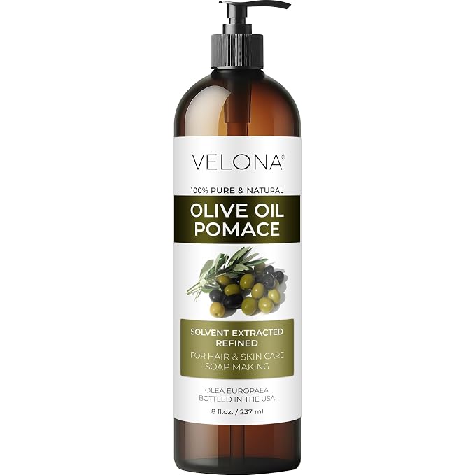 velona Olive Pomace Oil - 8 fl oz, Solvent Extracted, Refined, with Pump
