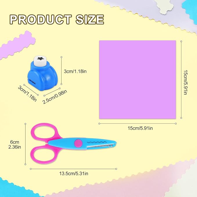 UCEC 44 Pack Arts and Crafts Supplies Kit for Kids, Crafting Set