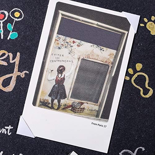Bememo 2040 Pieces Self-Adhesive Photo Corners Stickers Acid Free Photo Mounting Corners for DIY Scrapbook, Album, Memory Books, Journal, Diary (Black and Transparent)