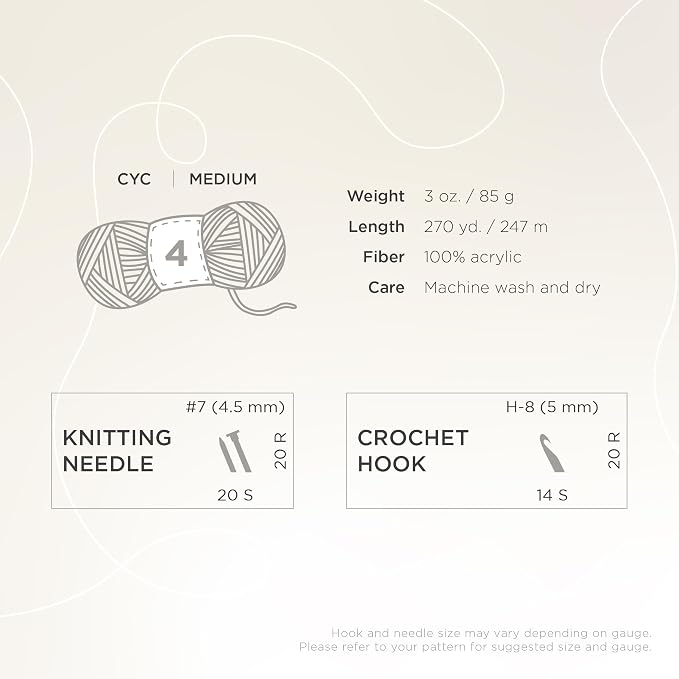 Lion Brand Yarn, Ferris Wheel Crochet Yarn, Sprinkles, Multicolor, 3 Pack