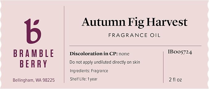 Bramble Berry Autumn Fig Harvest Fragrance Oil | for Soap, Candles & Lotion