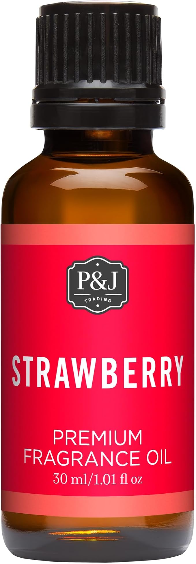 P&J Trading Fragrance Oil | Strawberry Oil 30ml - Candle Scents for Candle Making, Freshie Scents, Soap Making Supplies, Diffuser Oil Scents