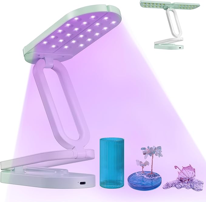 Suzzam Cordless 22 LED UV Curing Light for Resin DIY Crafts