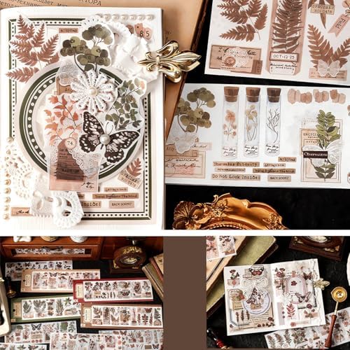 426 Pcs/24 Sheets Stickers for Scrapbooking,Sticker for Journaling Scrapbooking Stickers for Scrapbooking Art Journal Bullet Journal Accessories