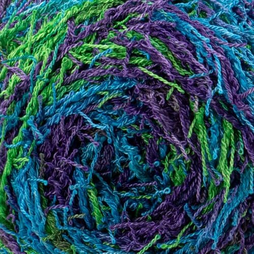 Craft County Fringe Yarn – Medium 4 Polyester Yarn for Scrubby Cloths, Personalized Gifts, and More!