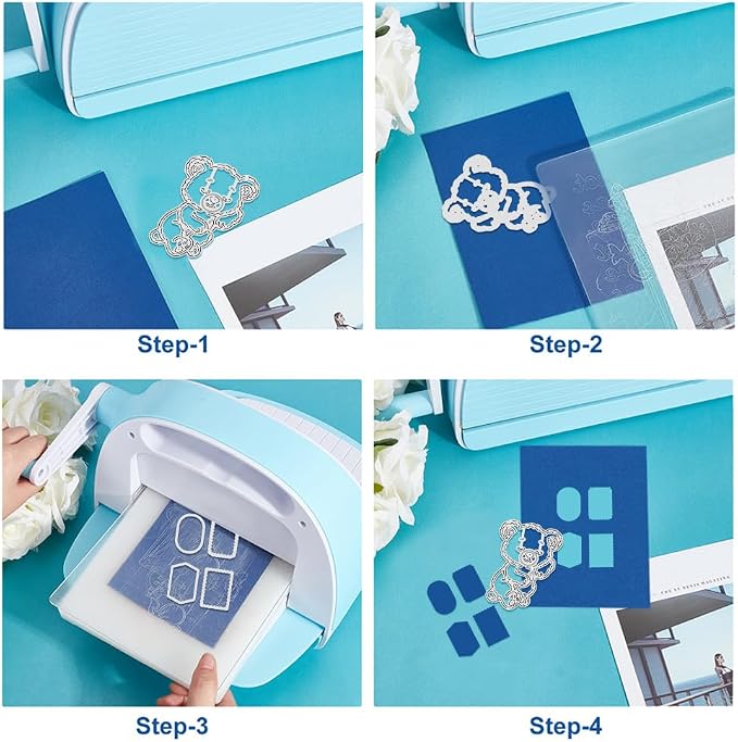 UNICRAFTALE 39Pcs Folding Greeting Card Cutting Dies for Card Making