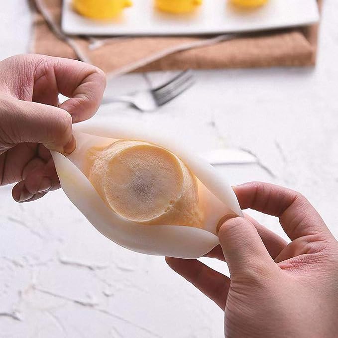 MoldFun 3D Lemon Silicone Soap Mold for Homemade Soap Making, Chocolate Mousse Cake Pastry Baking, Candle, Lotion Bar, Bath Bomb, Plaster of Paris Mold