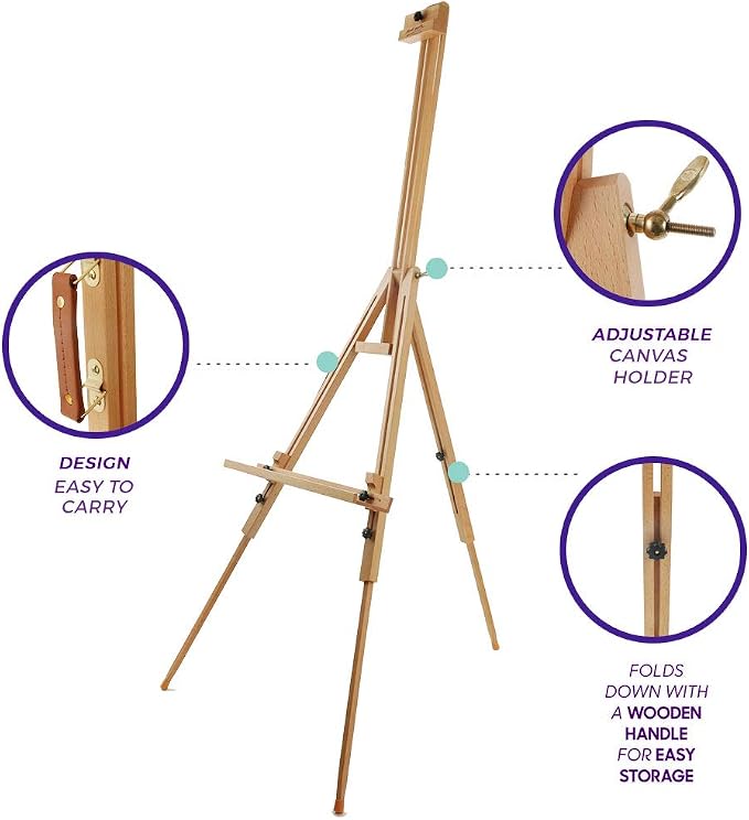 Mont Marte Tripod Easel H.D. Beech