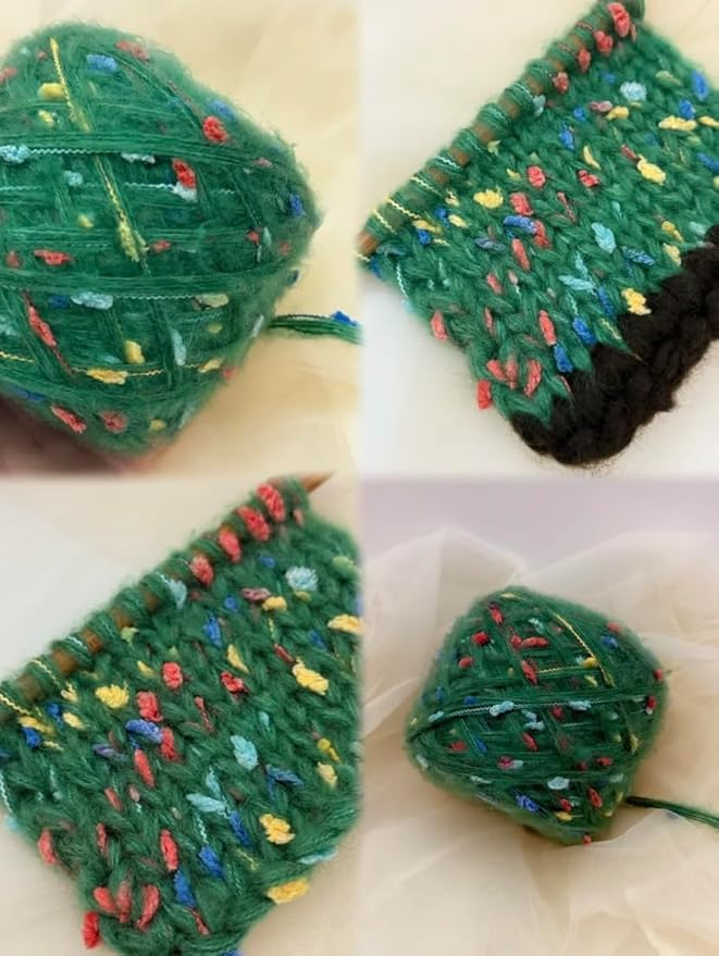 Artisanal Yarn Fancy Yarn Multifiber Blended Yarn Novelty Colorful Soft