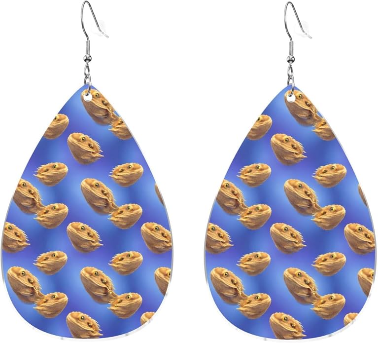 Math Formula Equation Black Drop-Shaped Earrings 2.2 x 1.5 Inches