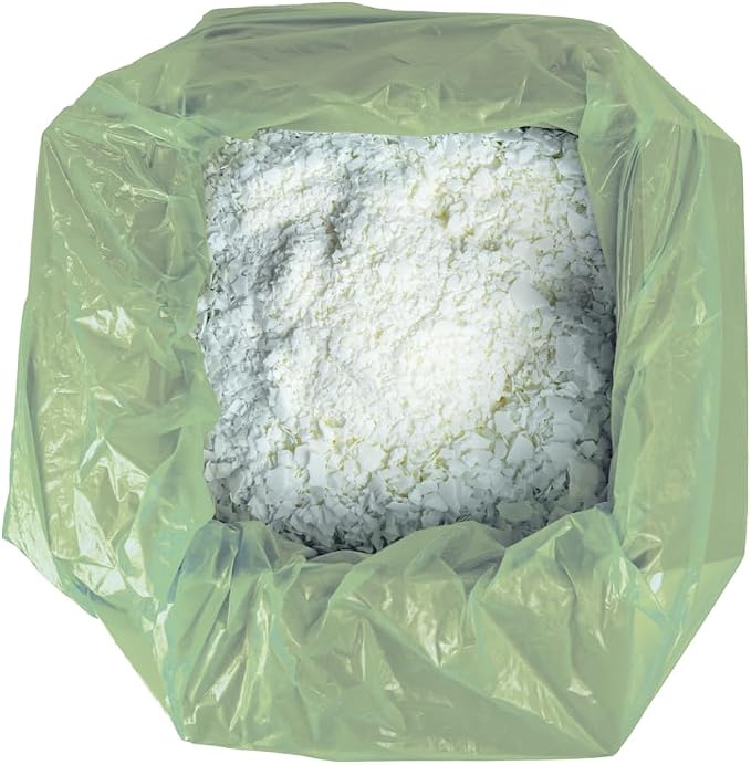 All American Wax Soy Wax Flakes – 25 lb Bag | Natural Soy Wax for Candle Making | Clean Burning, Easy to Melt, Great Scent Throw | DIY Candle Supplies
