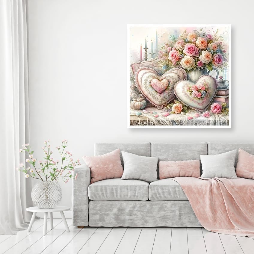 WNPOKN 5D Diamond Art Kits for Adults 13.8 x13.8Inch