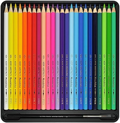 Koh-i-noor Mondeluz Aquarell Drawing Set. 72 Colored Pencils.