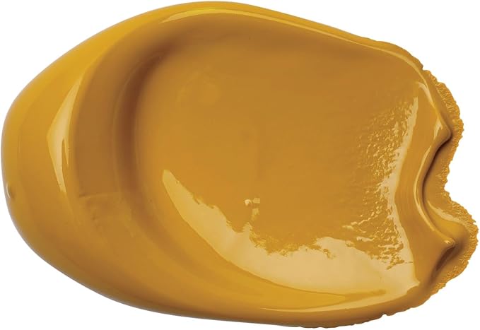 Liquitex BASICS Acrylic Paint, 4-oz Tube, Yellow Oxide | Medium Viscosity, Satin Finish, Lightfast, Fine Art Pigments, Range of Opacities, Easy Blending