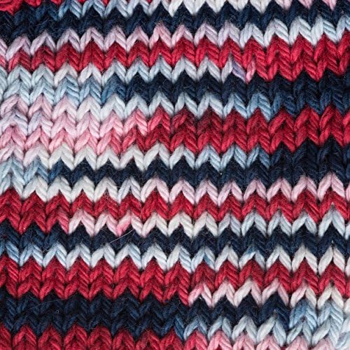 Lily Sugar'n Cream Cotton Cone Yarn, 14 oz, Nautical Ombre, 1 Cone