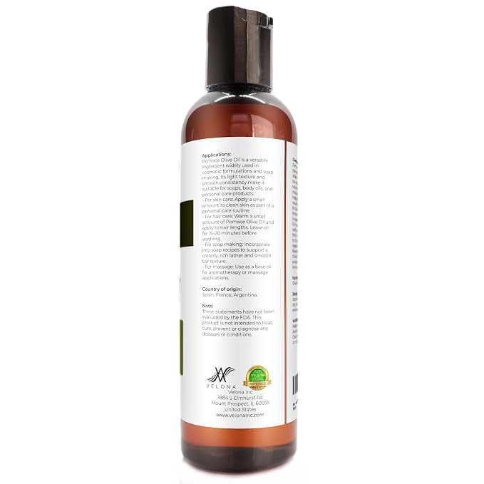 velona Olive Pomace Oil - 4 fl oz, Solvent Extracted, Refined