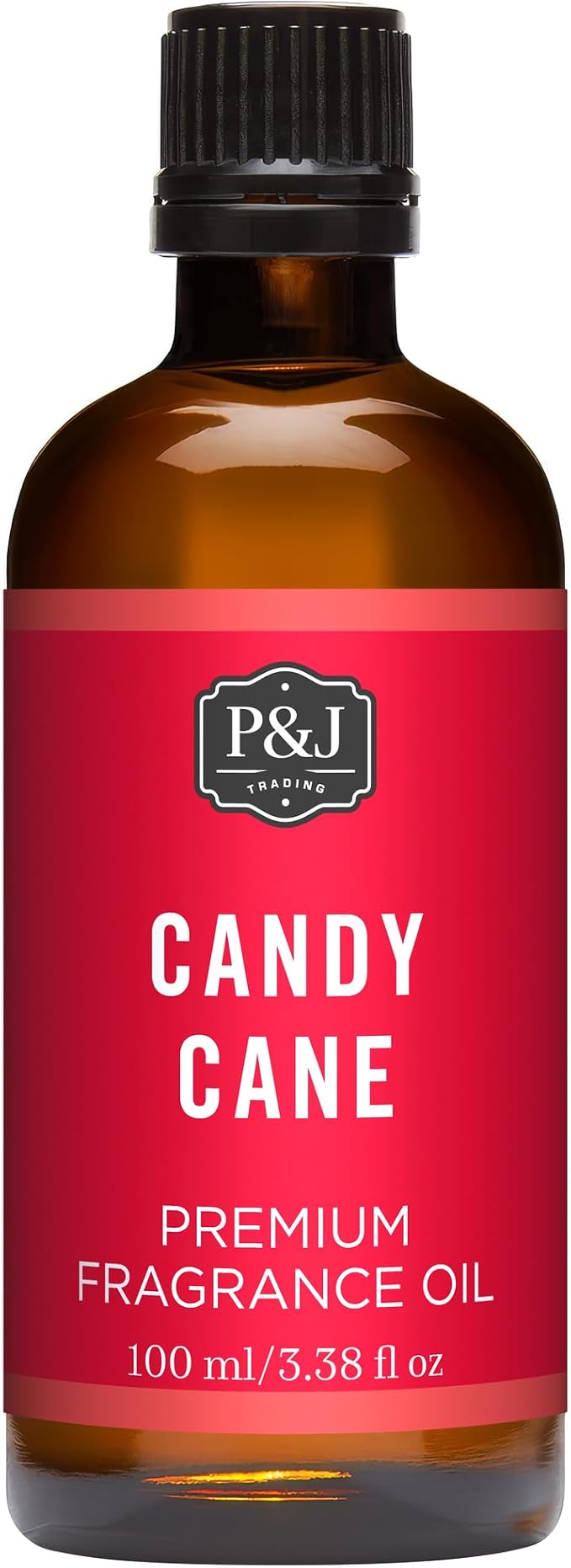 P&J Trading - Candy Cane Scented Oil 100ml - Fragrance Oil for Candle Making, Soap Making, Diffuser Oil