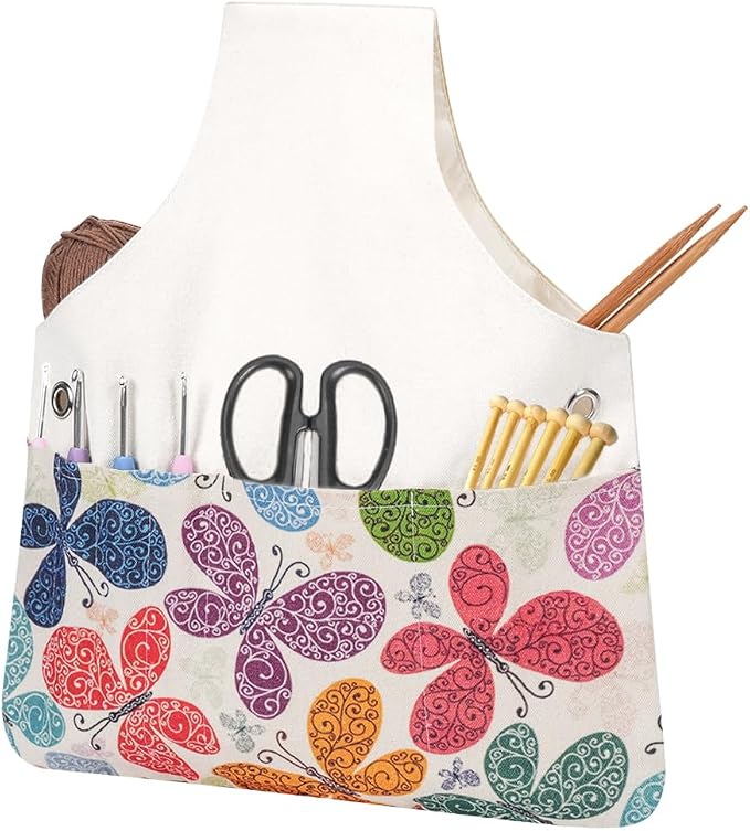 TOGETRUE Yarn Bag, Knitting Crochet Tote Bag, Yarn Storage Bag Organizer